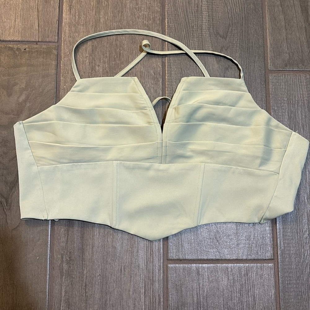 Lace up Crop Top